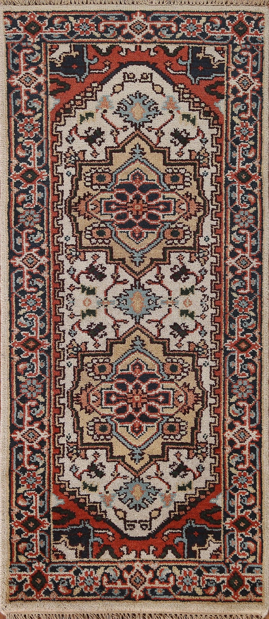 Heriz Serapi Wool Area Rug 3x6