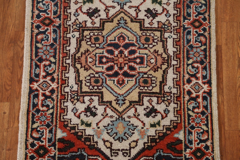 Heriz Serapi Wool Area Rug 3x6