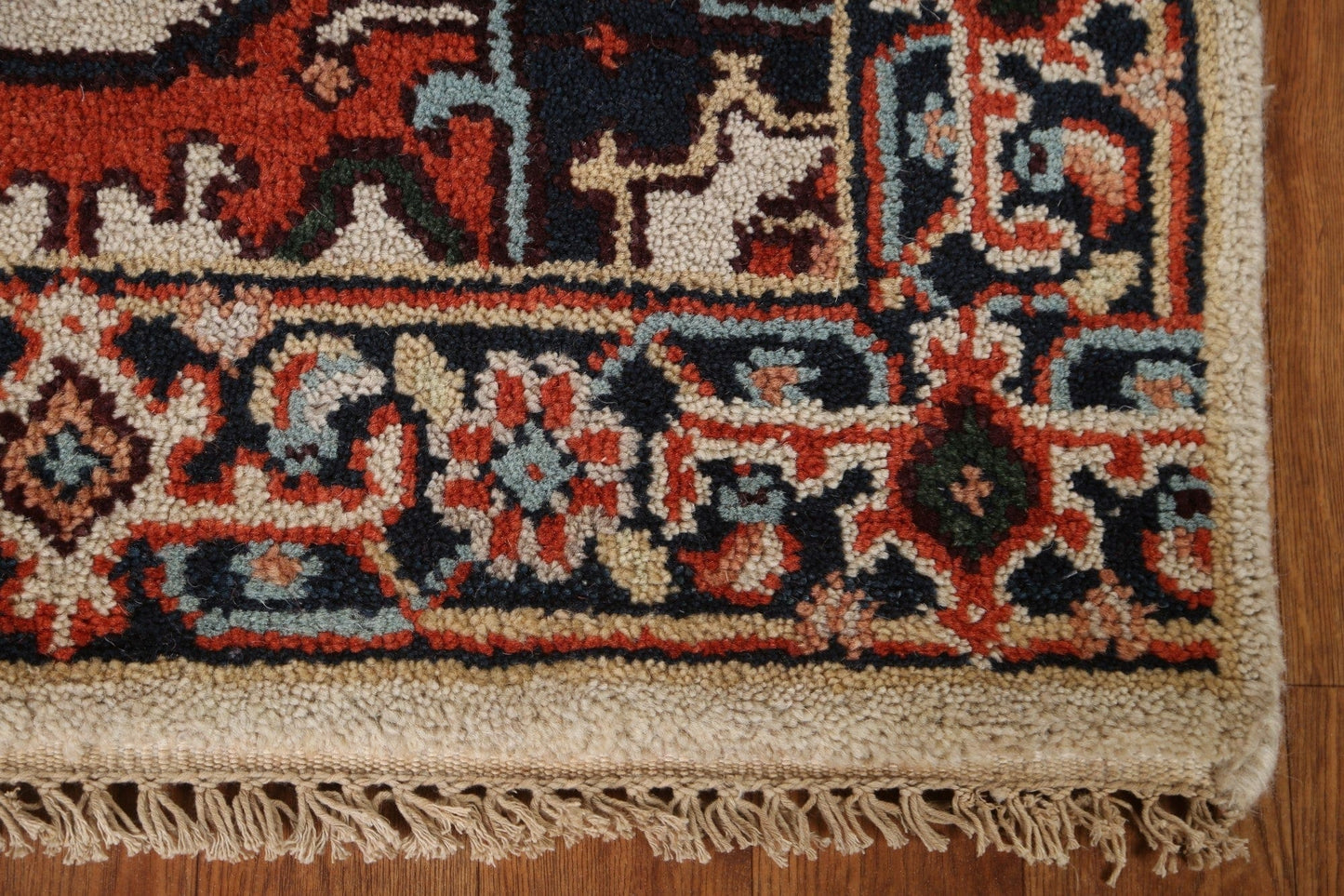 Heriz Serapi Wool Area Rug 3x6