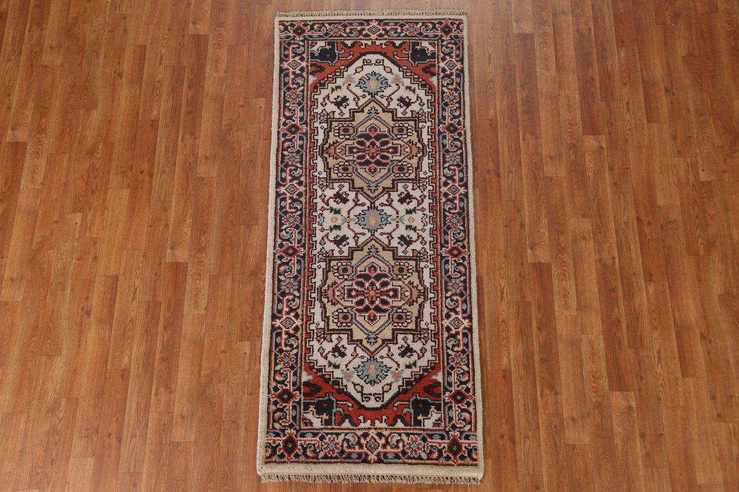 Heriz Serapi Wool Area Rug 3x6