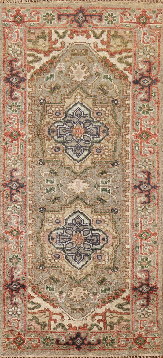 Wool Heriz Serapi Oriental Rug 3x6