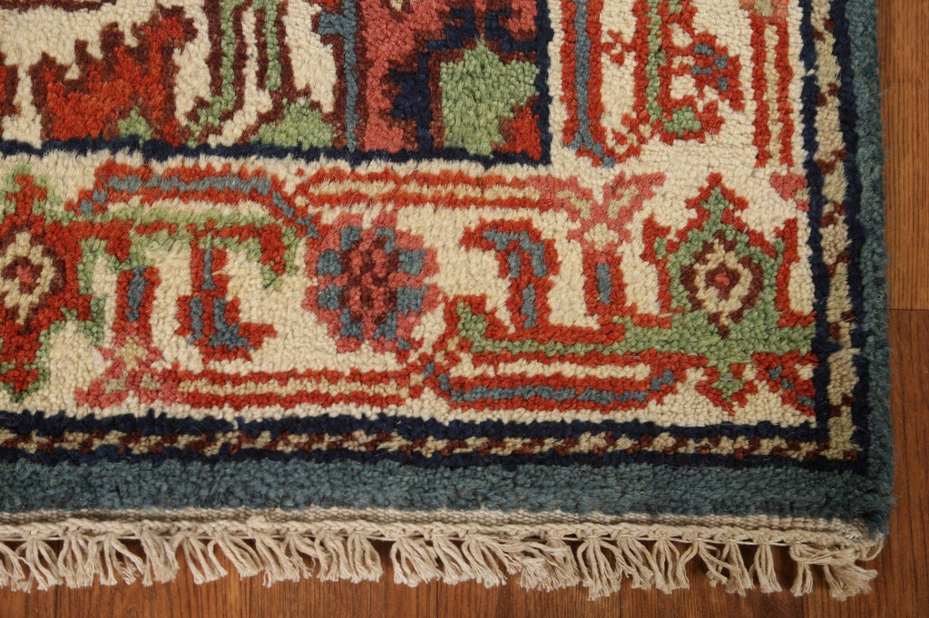 Handmade Wool Heriz Serapi Oriental Rug 3x6