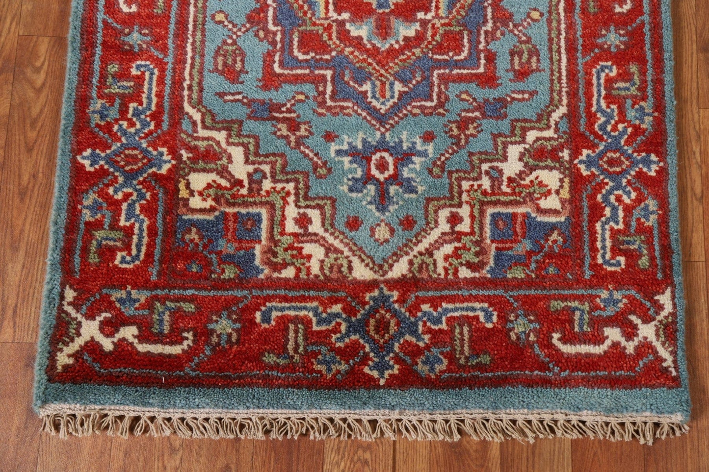 Wool Heriz Serapi Oriental Runner Rug 3x12