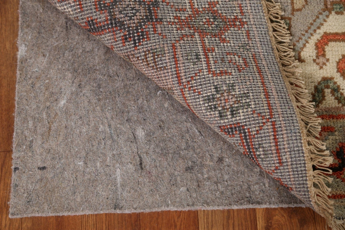 Handmade Heriz Serapi Runner Rug 2x11