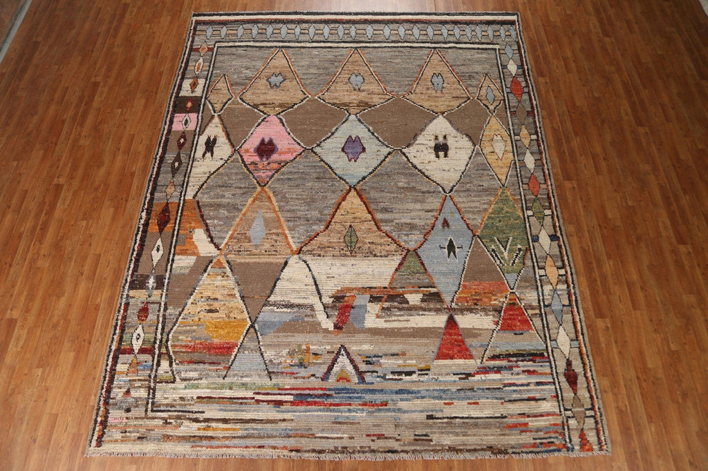 Geometric Moroccan Oriental Area Rug 9x12