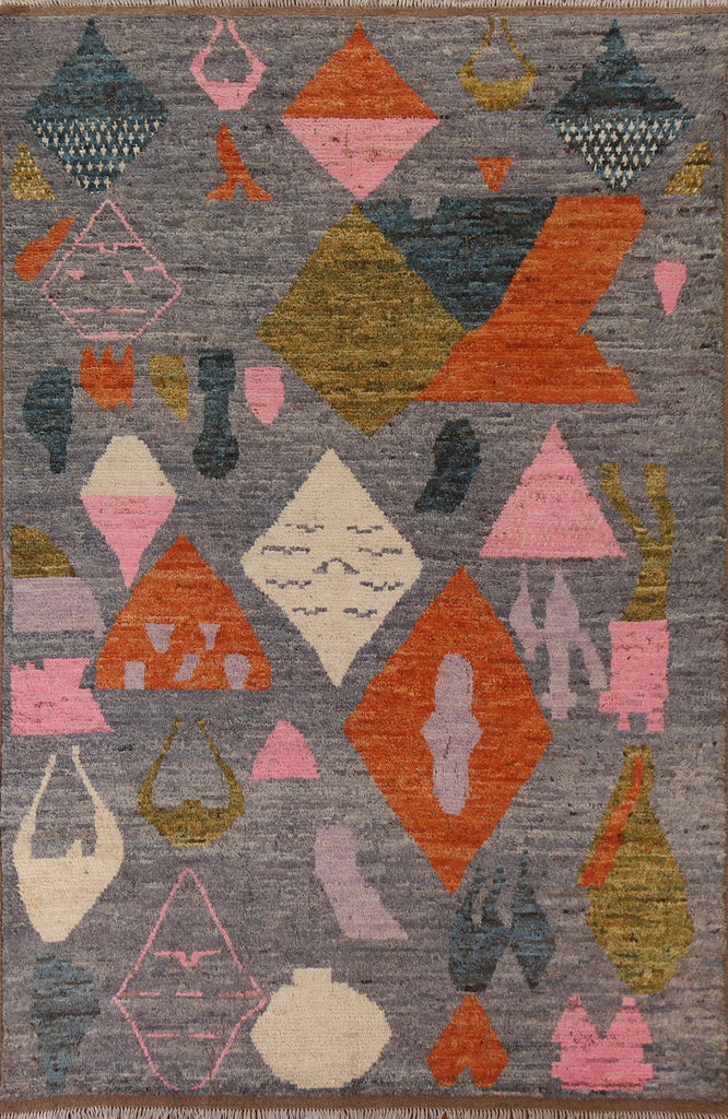 Geometric Moroccan Oriental Area Rug 7x10