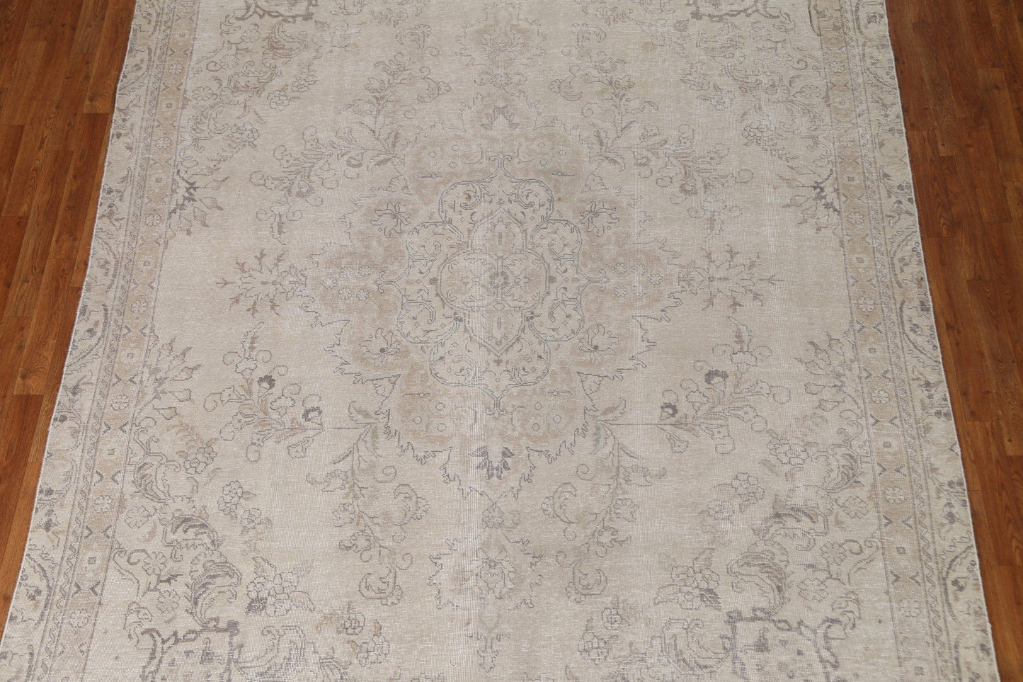 Distressed Tabriz Persian Area Rug 8x11