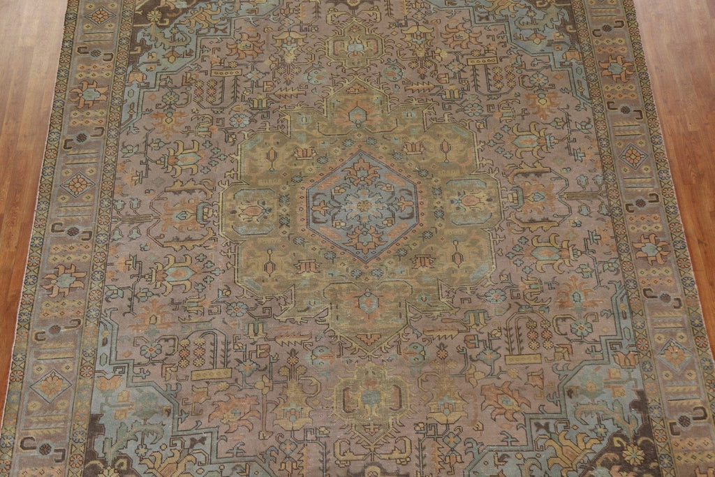 Over-Dyed Tabriz Persian Area Rug 10x12