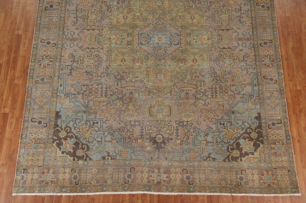 Over-Dyed Tabriz Persian Area Rug 10x12