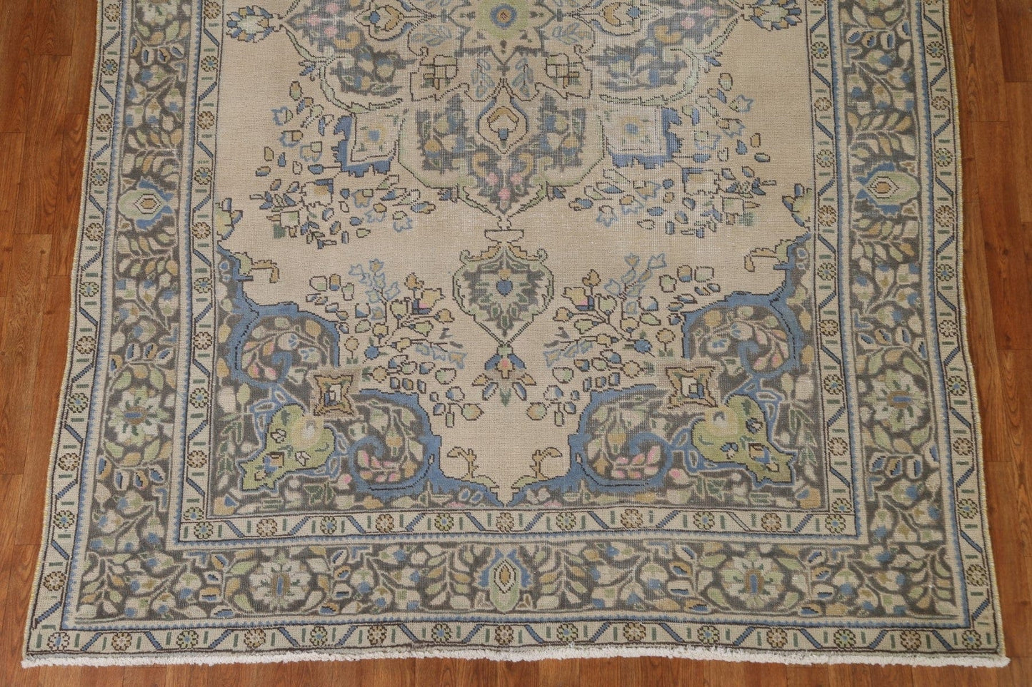 Vintage Wool Tabriz Persian Area Rug 6x10