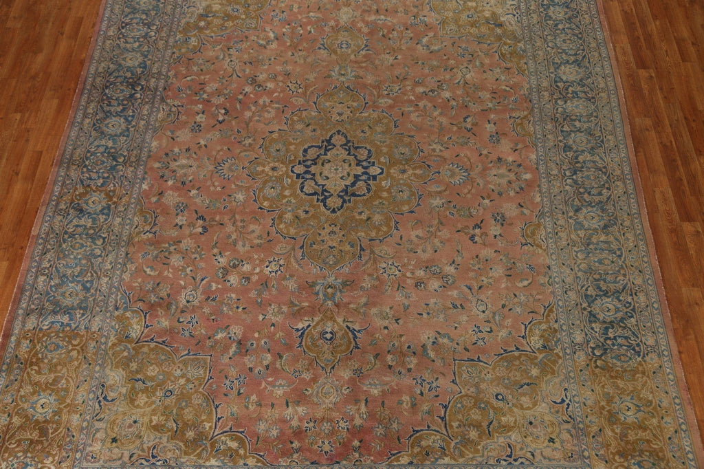 Traditional Mashad Persian Area Rug 9x12