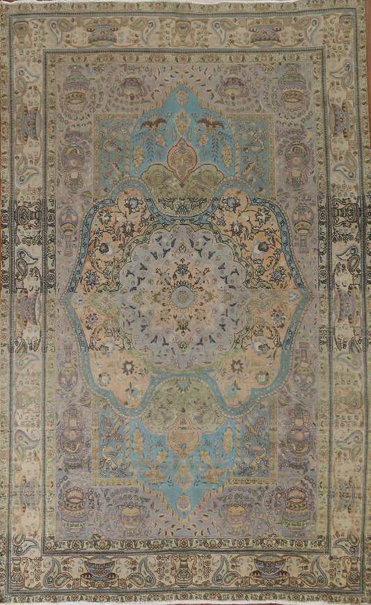 Over-Dyed Kashmar Persian Area Rug 7x10