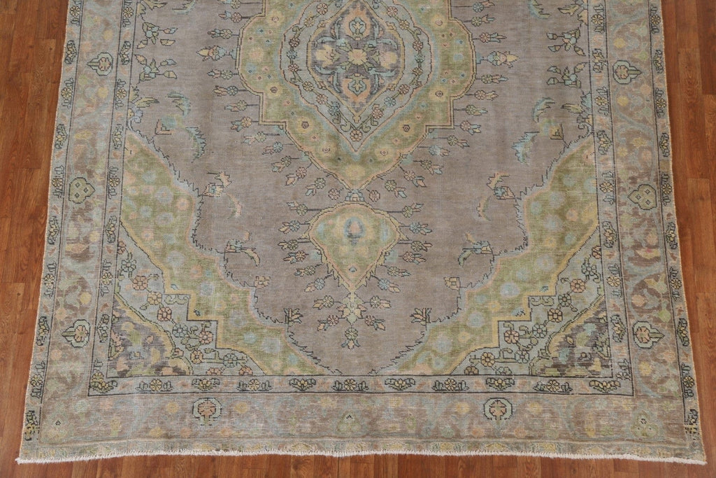 Over-Dyed Tabriz Persian Area Rug 8x11