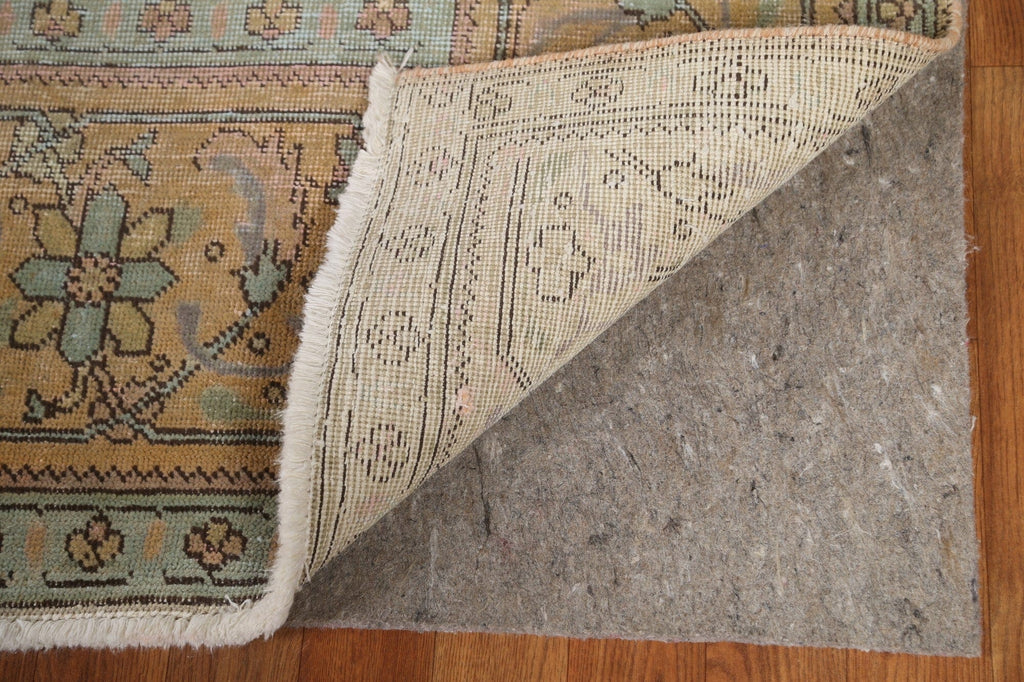 Distressed Over-Dyed Tabriz Persian Area Rug 10x12