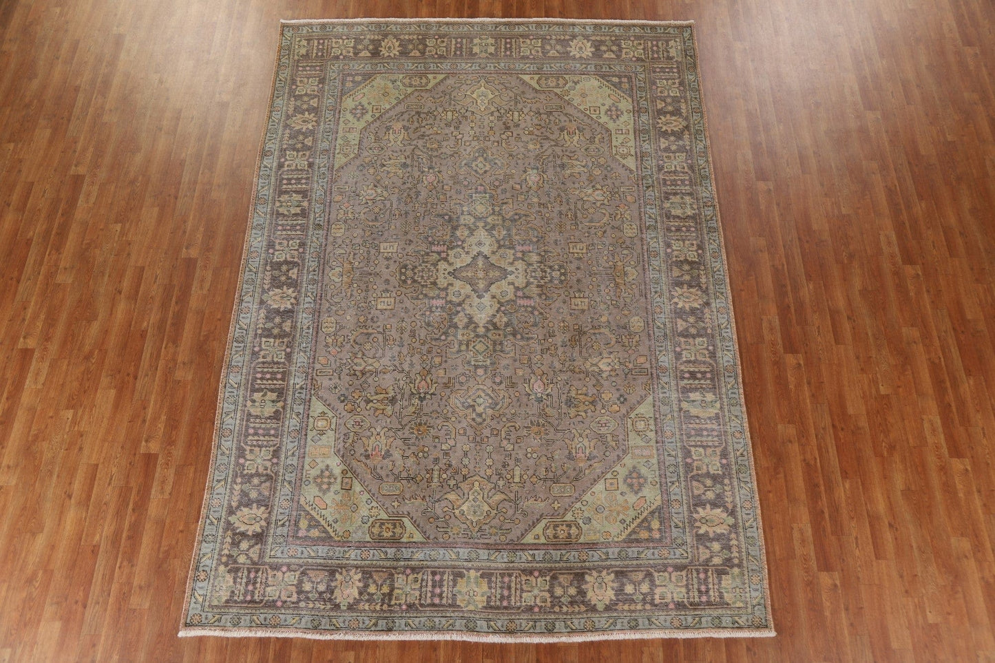 Over-Dyed Tabriz Persian Area Rug 8x11