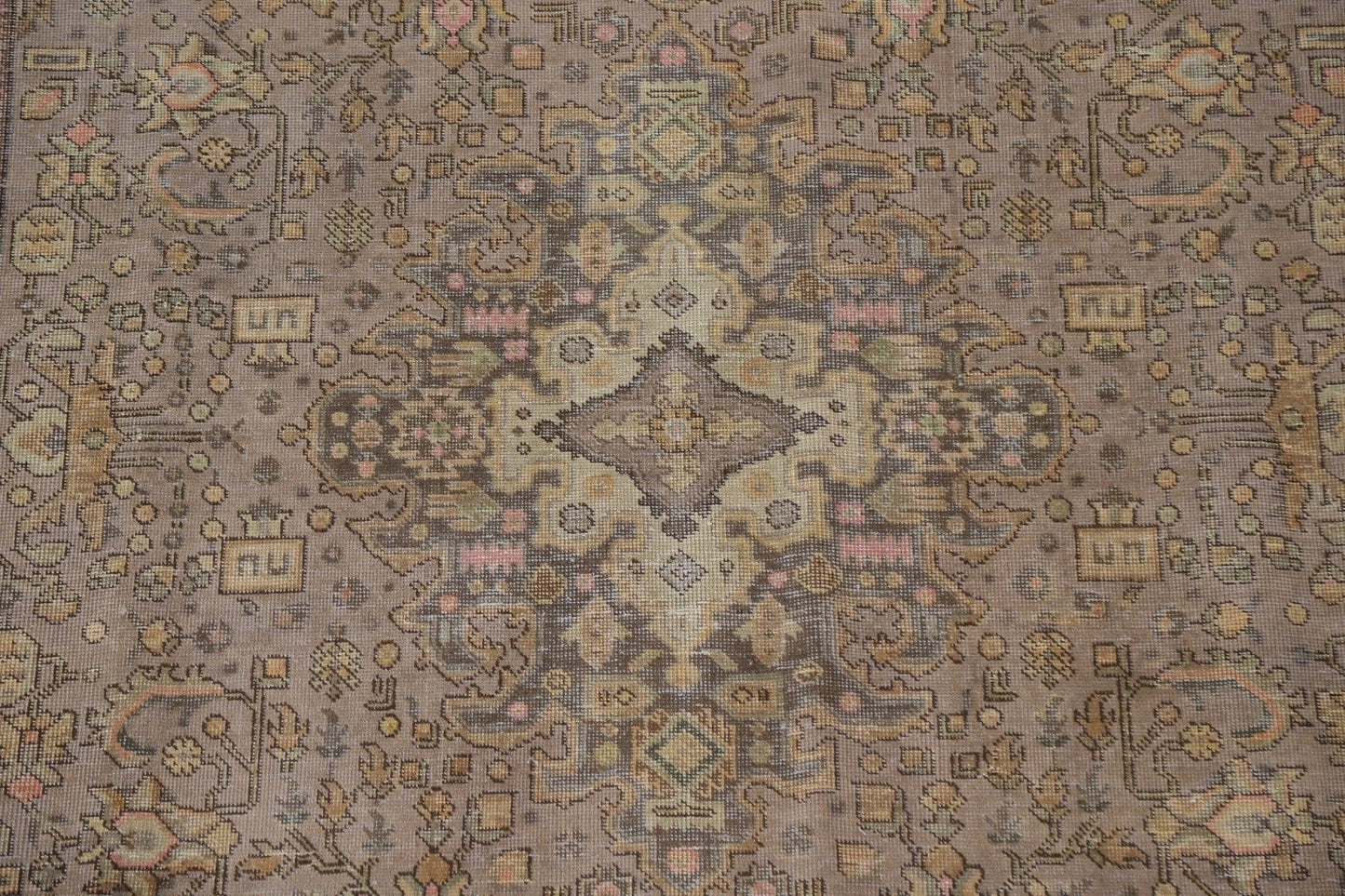 Over-Dyed Tabriz Persian Area Rug 8x11