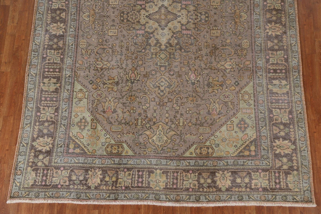 Over-Dyed Tabriz Persian Area Rug 8x11