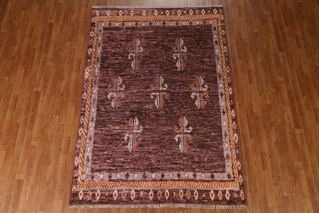 Geometric Moroccan Oriental Area Rug 6x8