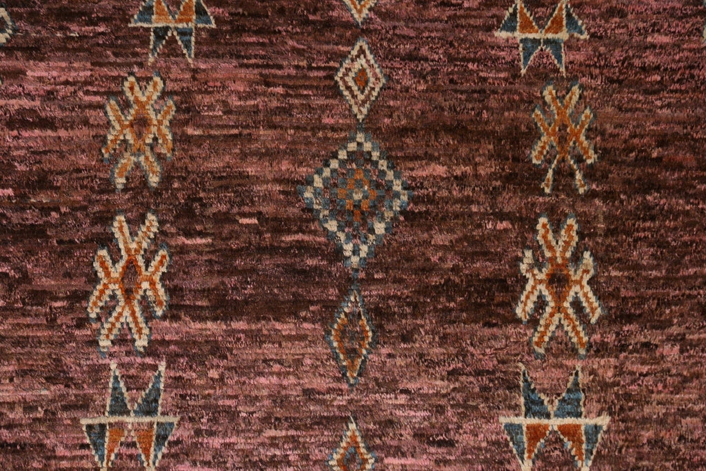 Tribal Moroccan Oriental Area Rug 6x9