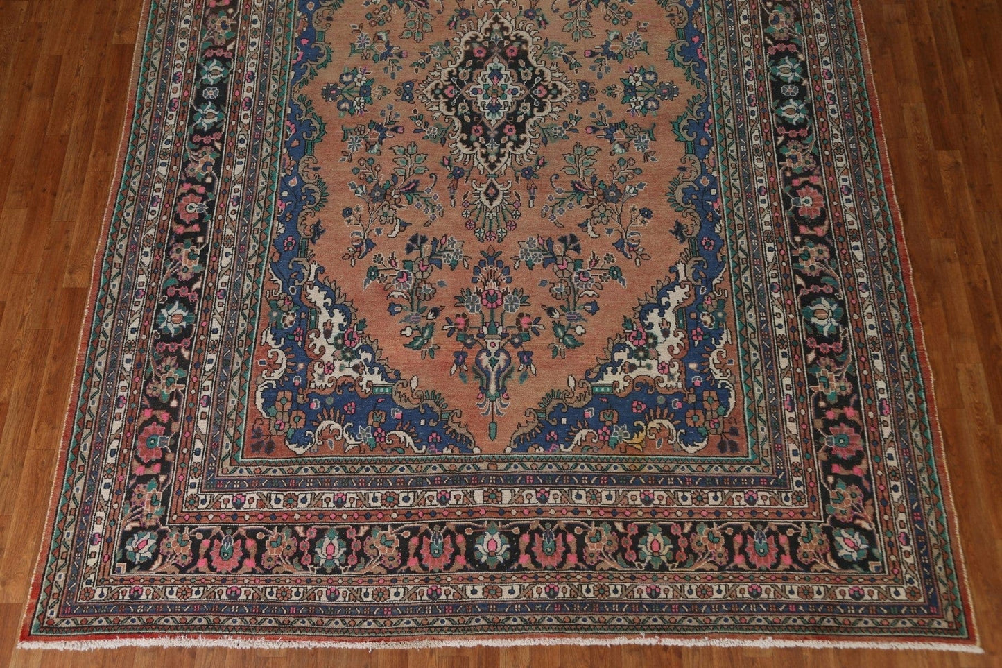 Vintage Hamedan Persian Area Rug 9x13