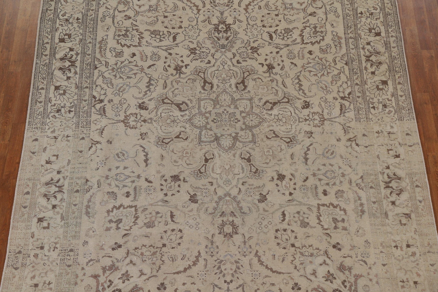 Distressed Tabriz Persian Area Rug 8x11