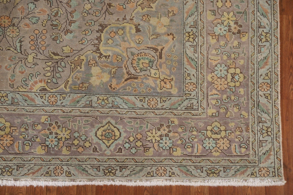 Distressed Tabriz Persian Area Rug 8x11