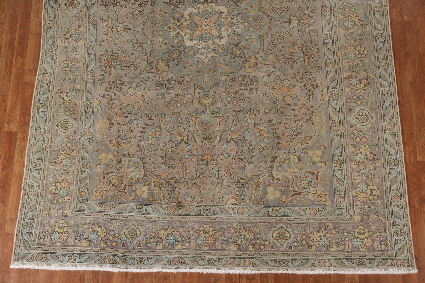 Distressed Tabriz Persian Area Rug 8x11