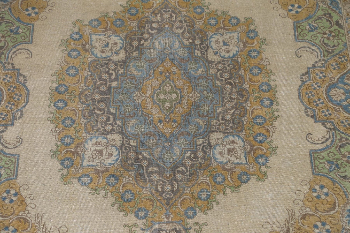 Distressed Tabriz Persian Area Rug 8x12