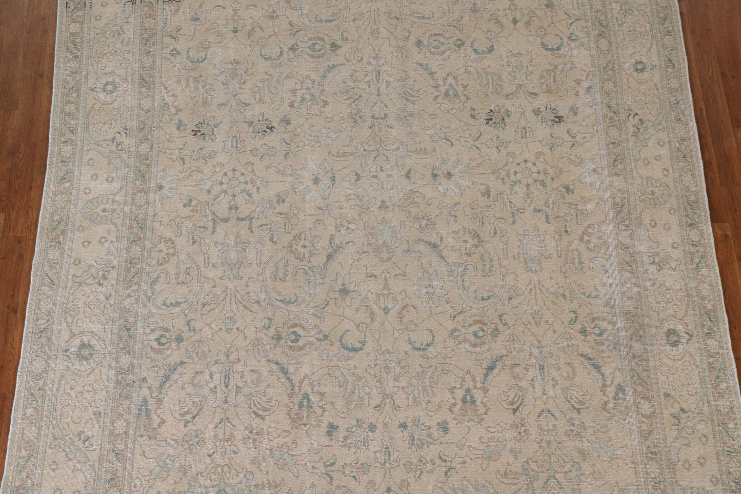 Distressed Tabriz Persian Area Rug 8x11