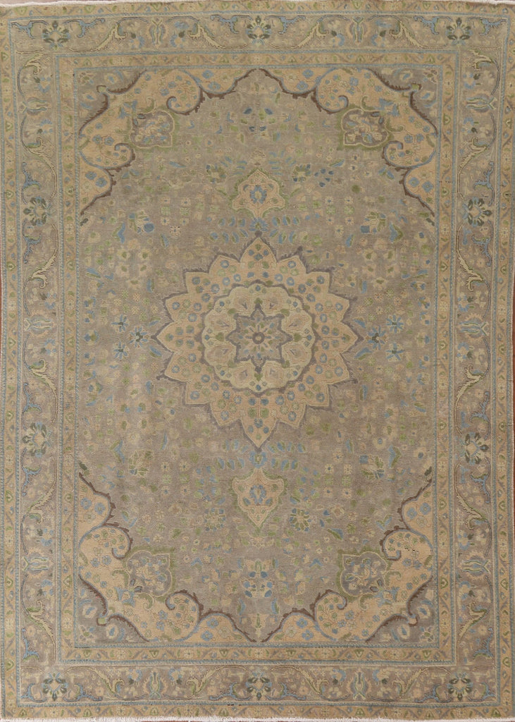 Over-Dyed Tabriz Persian Area Rug 8x11