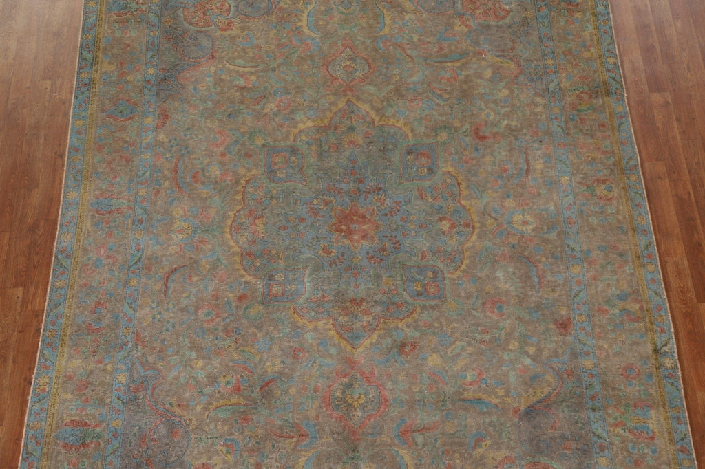 Over-Dyed Tabriz Persian Area Rug 8x11