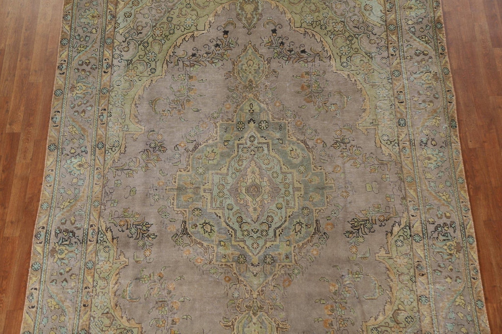 Over-Dyed Tabriz Persian Area Rug 8x11