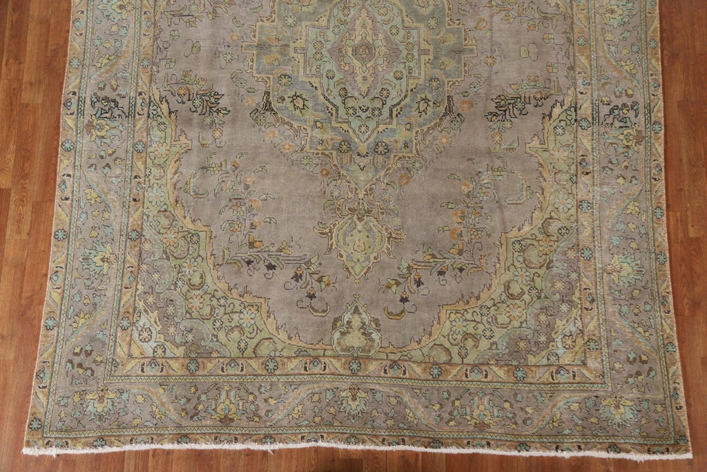 Over-Dyed Tabriz Persian Area Rug 8x11