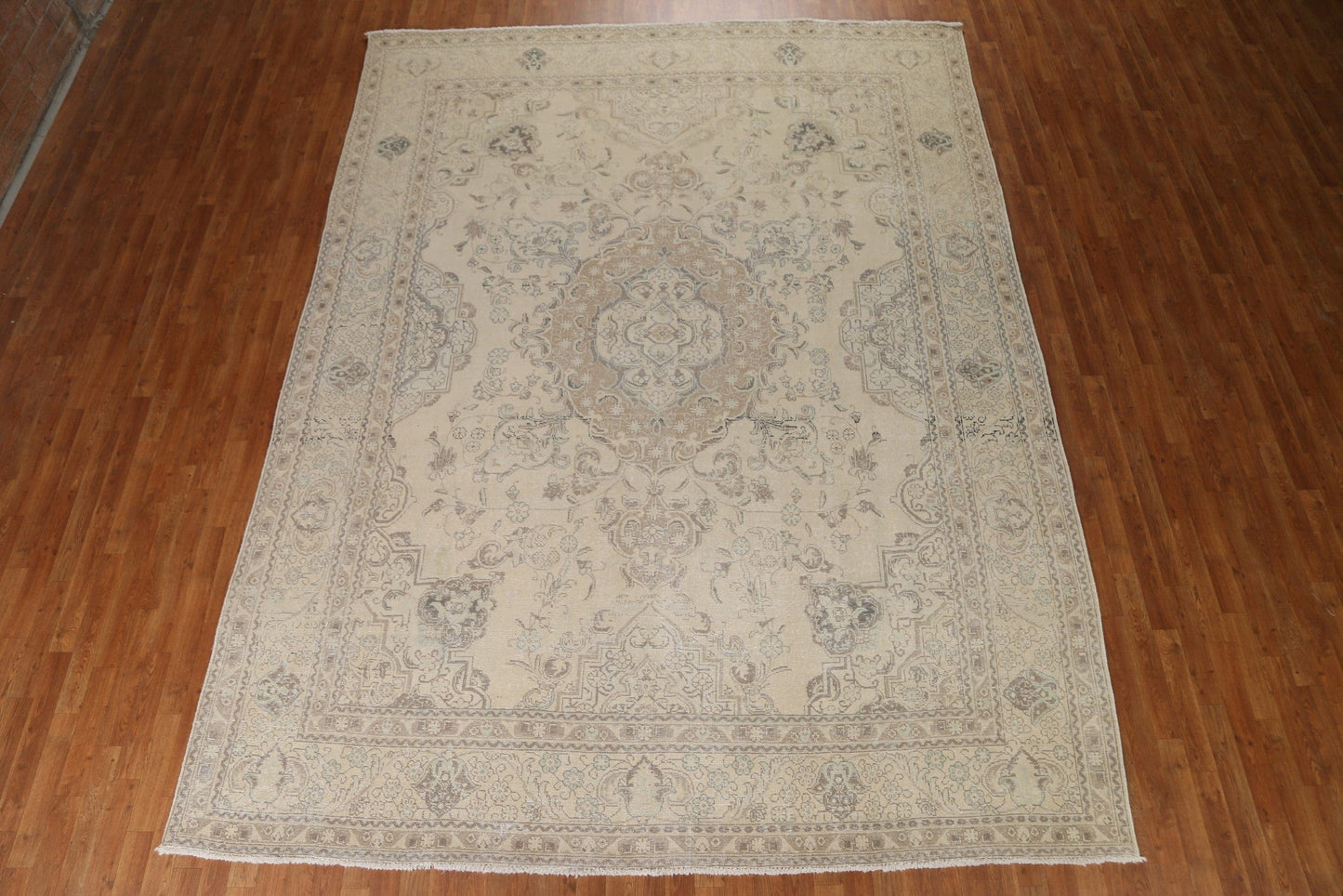 Distressed Tabriz Persian Area Rug 9x13