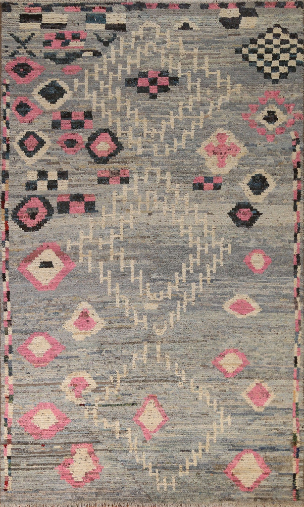 Geometric Moroccan Area Rug 7x10