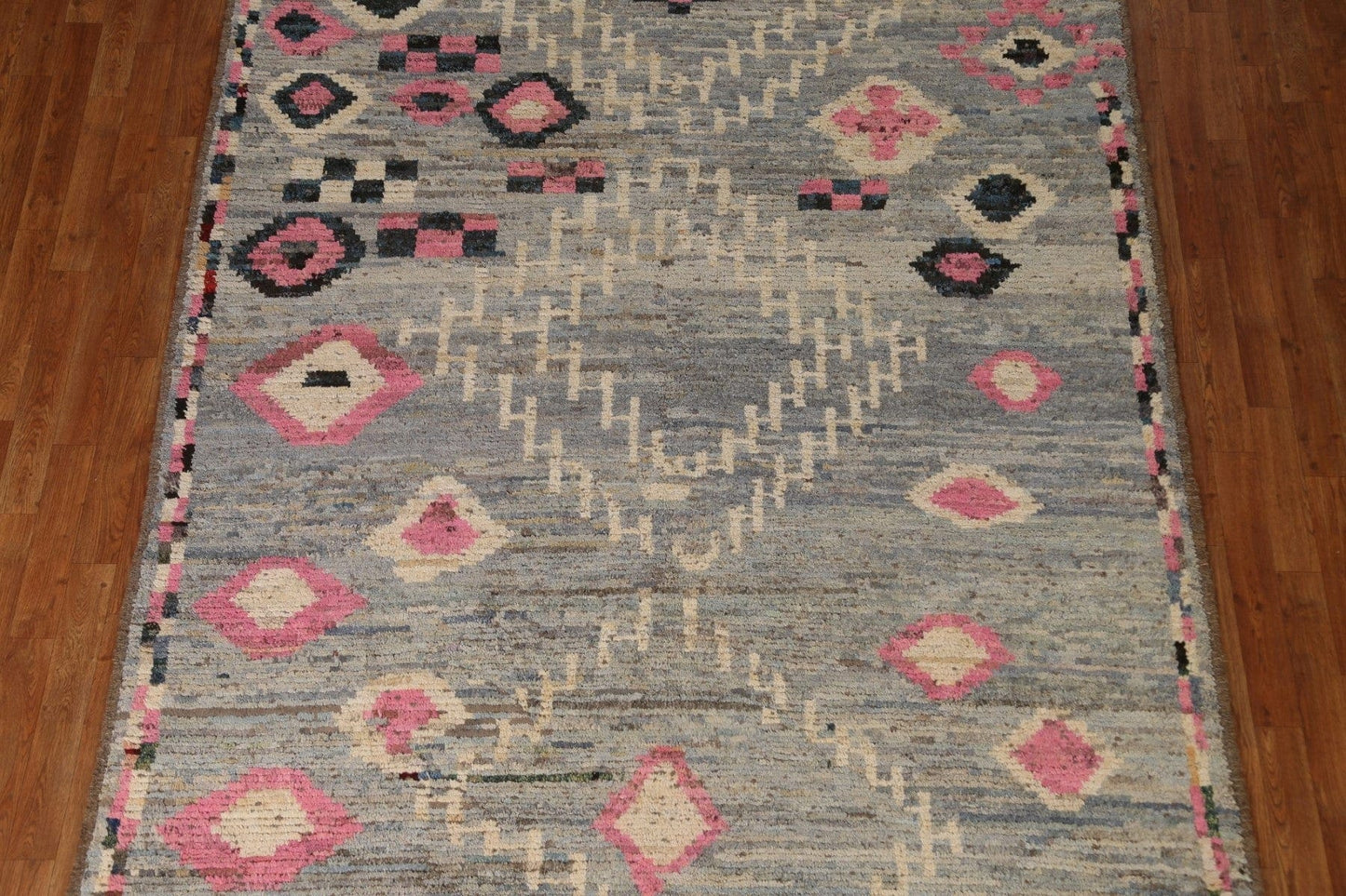 Geometric Moroccan Area Rug 7x10