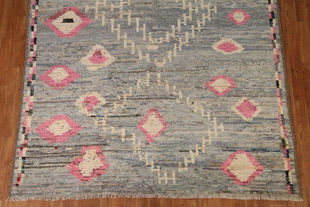 Geometric Moroccan Area Rug 7x10