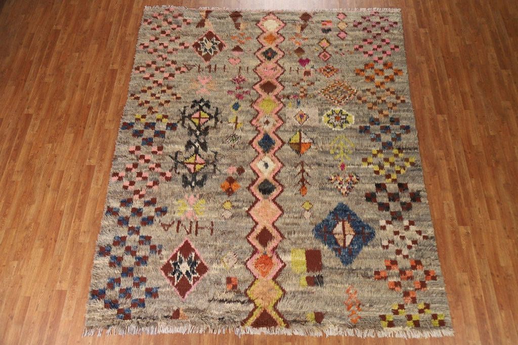 Tribal Moroccan Area Rug 8x10