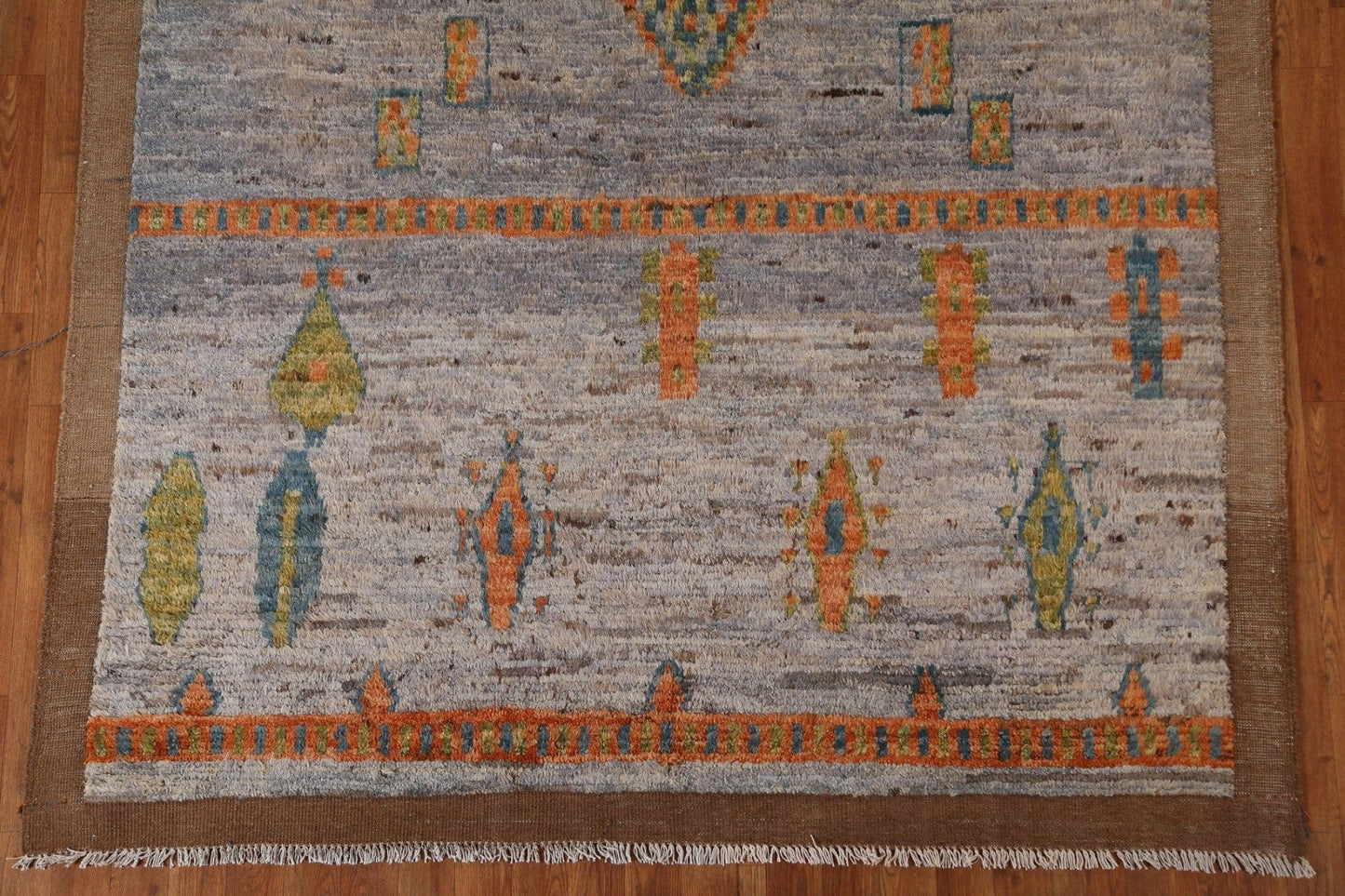 Tribal Moroccan Wool Area Rug 6x10