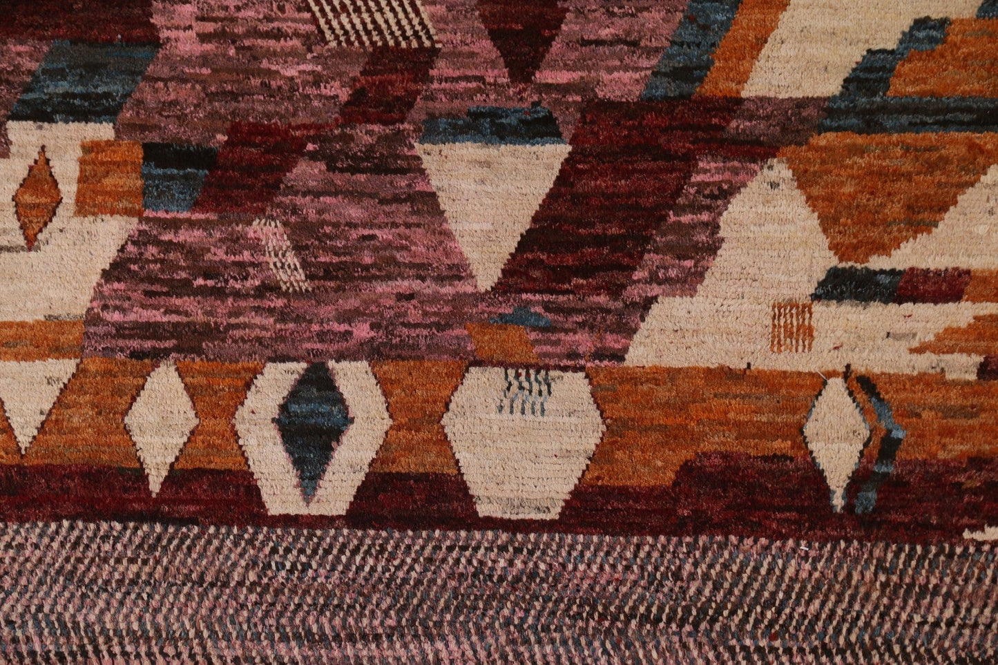 Abstract Moroccan Area Rug 6x8