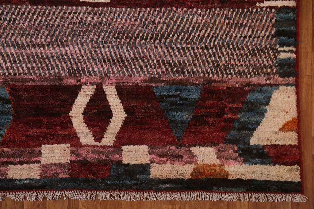 Abstract Moroccan Area Rug 6x8