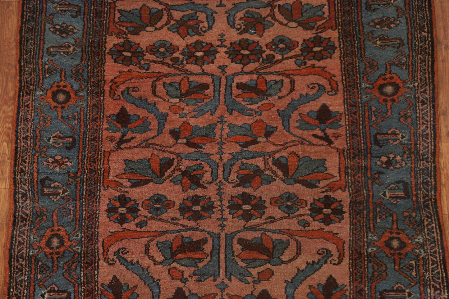 Pre-1900 Antique Vegetable Dye Hamedan Persian Rug 4x6