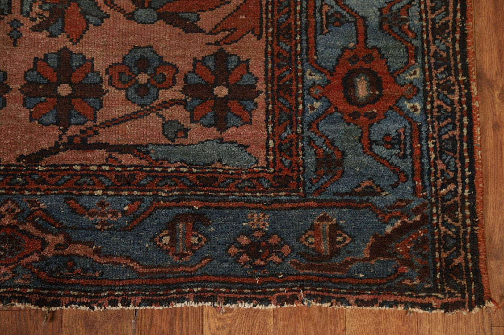 Pre-1900 Antique Vegetable Dye Hamedan Persian Rug 4x6