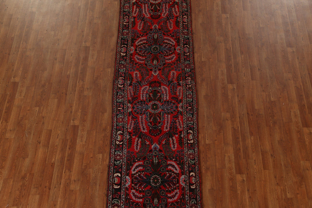 Floral Red Lilian Persian Runner Rug 3x16