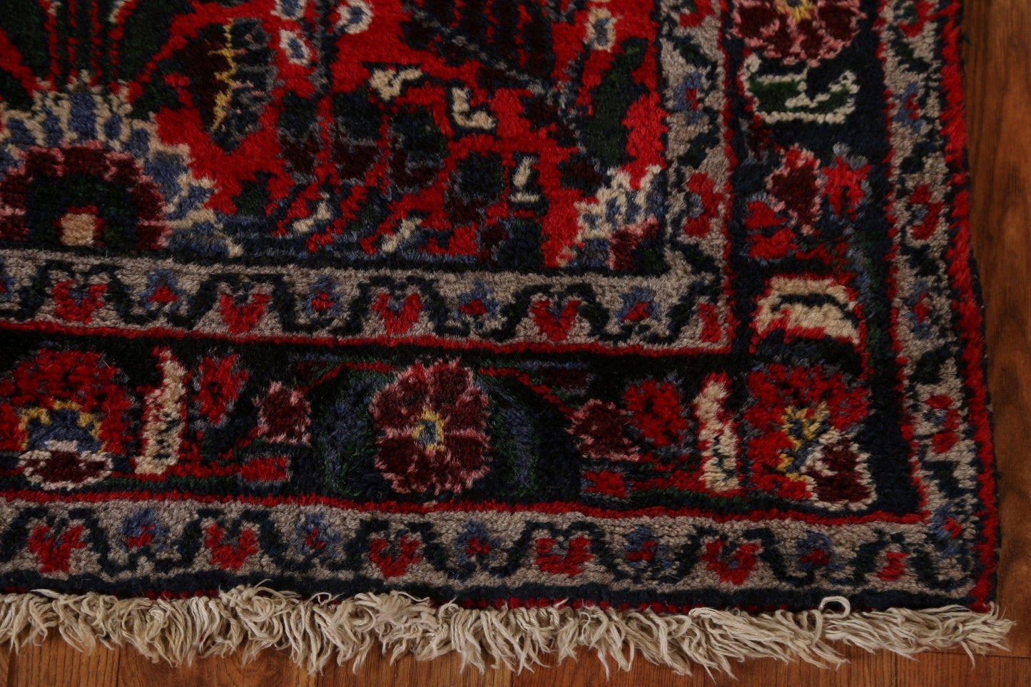 Floral Red Lilian Persian Runner Rug 3x16