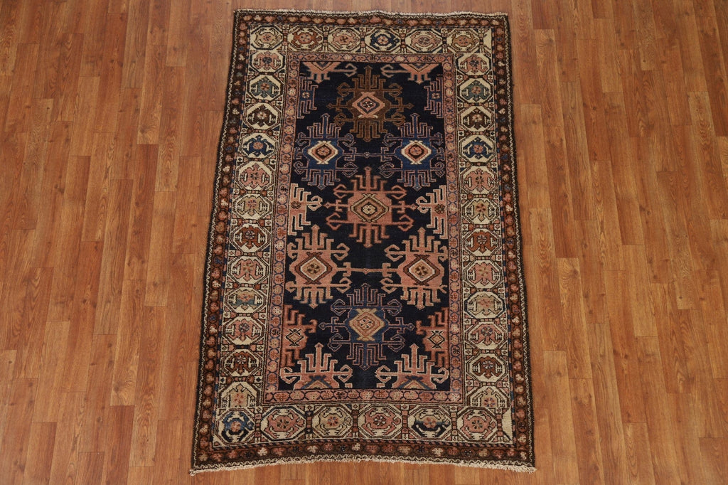 Antique Hamedan Persian Area Rug 4x6