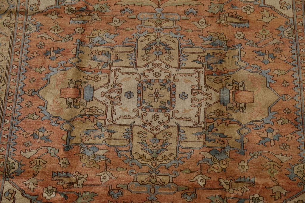 Vegetable Dye Heriz Serapi Persian Area Rug 8x10