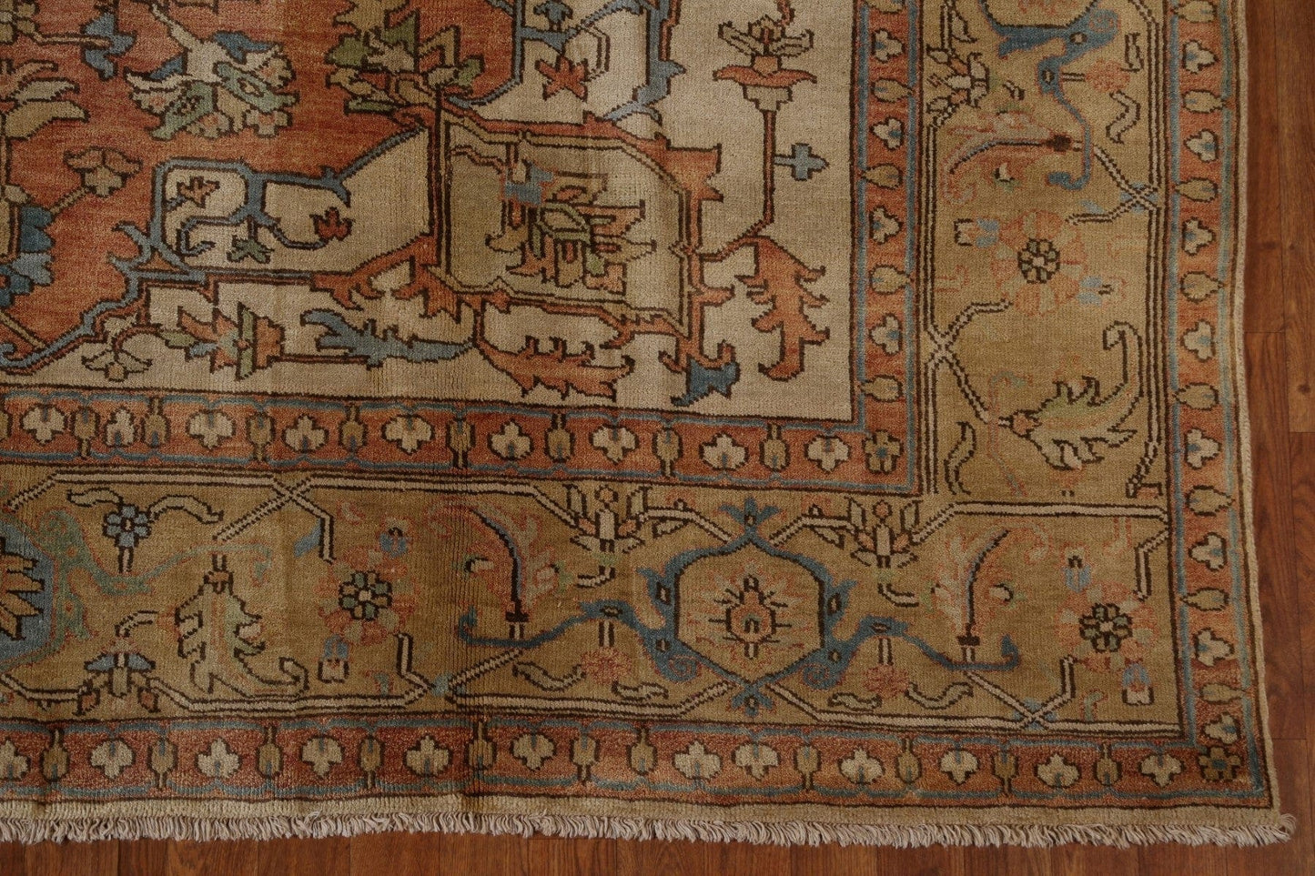 Vegetable Dye Heriz Serapi Persian Area Rug 8x10