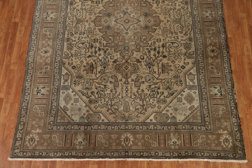 Vintage Tabriz Persian Area Rug 8x11