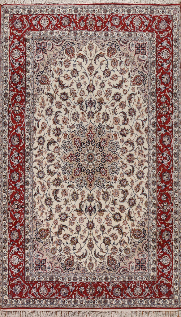 Wool & Silk Isfahan Persian Area Rug 7x10